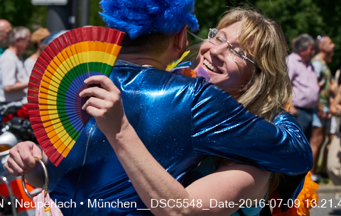 09.06.2016 - CSD-2016 Christopher Street Day München 2016