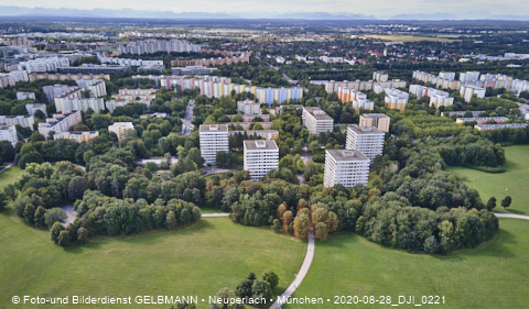 28.08.2020 - Ostpark mit Umgebung und Blick auf das Marx-Zentrum