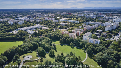 28.08.2020 - Ostpark mit Umgebung und Blick auf das Marx-Zentrum