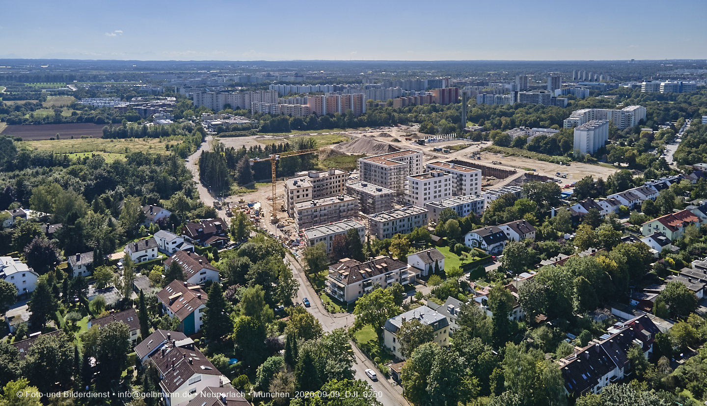 09.09.2020 - Baustelle Alexisqaurtier in Neuperlach
