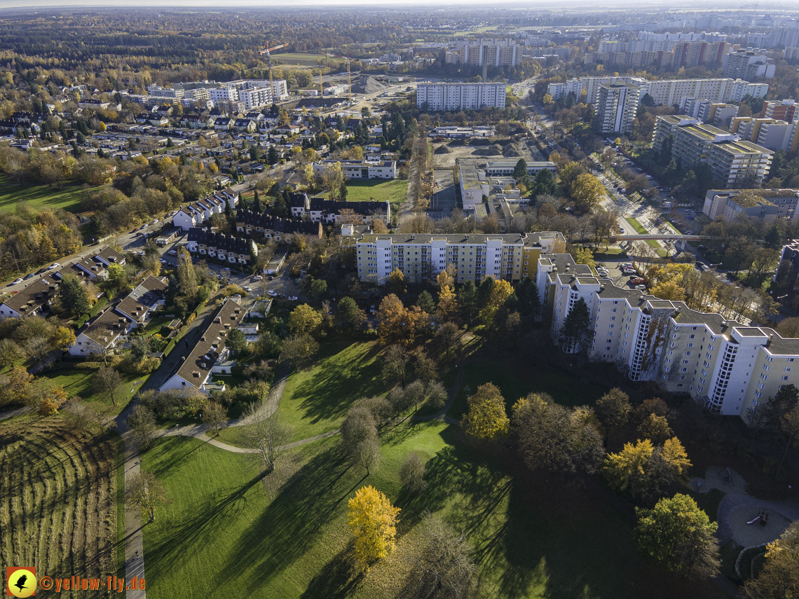 07.11.2020 - Baustelle zur Grundschule am Karl-Marx-Ring in Neuperlach