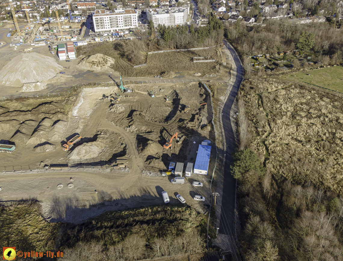 14.12.2020 - Baustelle Alexisquartier und PandionVerde in Neuperlach