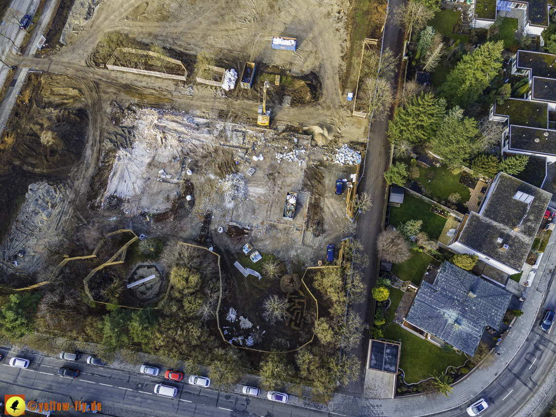 14.12.2020 - Baustelle zur Grundschule am Karl-Marx-Ring in Neuperlach