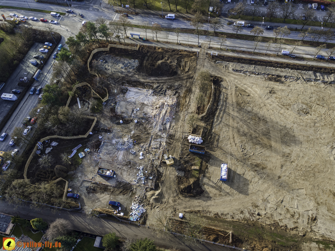 14.12.2020 - Baustelle zur Grundschule am Karl-Marx-Ring in Neuperlach