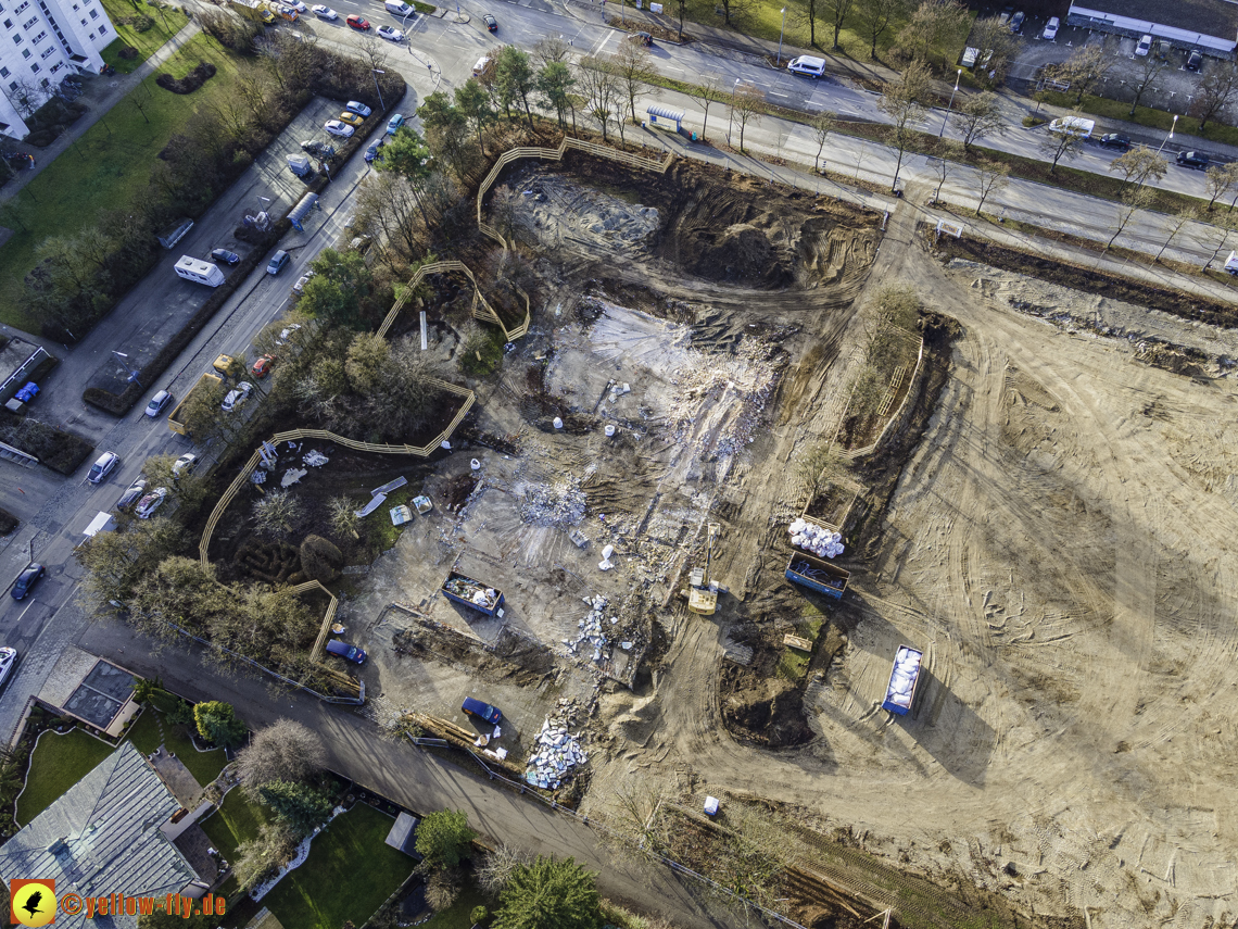 14.12.2020 - Baustelle zur Grundschule am Karl-Marx-Ring in Neuperlach