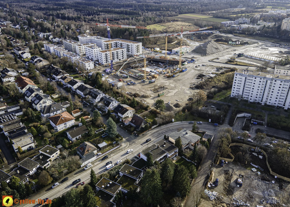 14.12.2020 - Baustelle zur Grundschule am Karl-Marx-Ring in Neuperlach