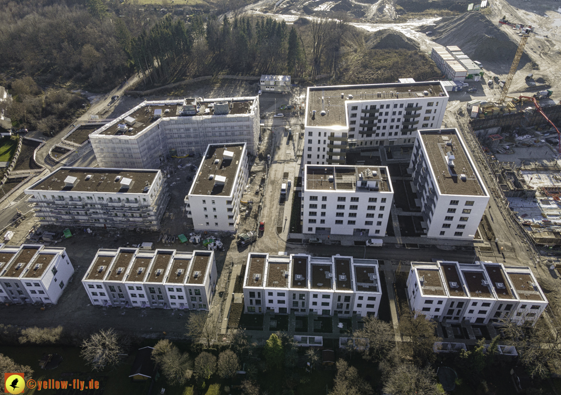 18.12.2020 - Baustelle Alexisquartier in Neuperlach