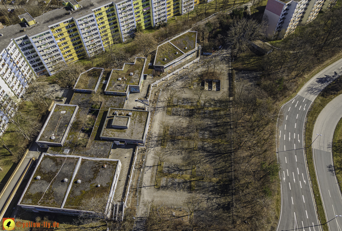 01.03.2021 - Neuperlach mit Quiddezentrum dem Ostpark und Festspielhaus