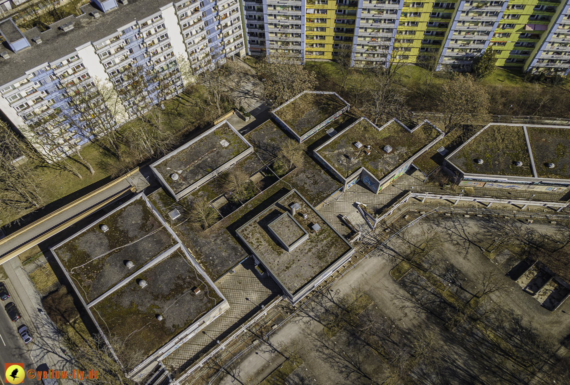 01.03.2021 - Neuperlach mit Quiddezentrum dem Ostpark und Festspielhaus