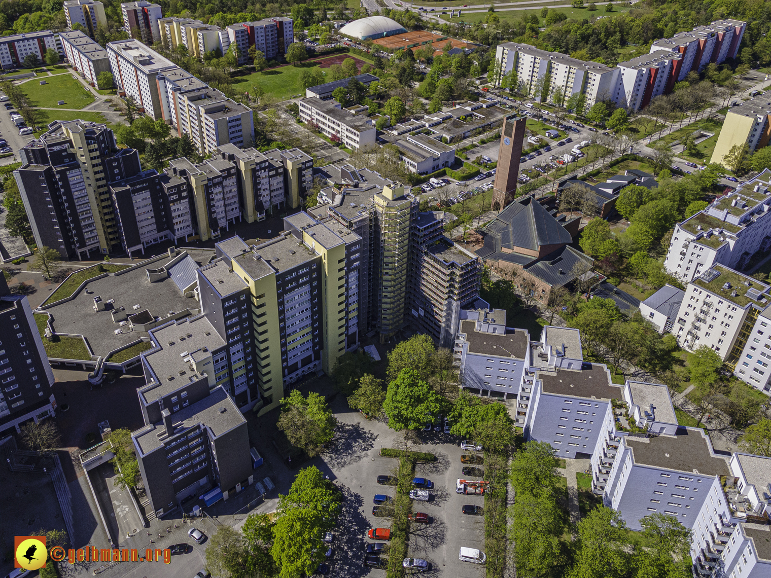 09.05.2021 - Neuperlach Zentrum und Umgebung