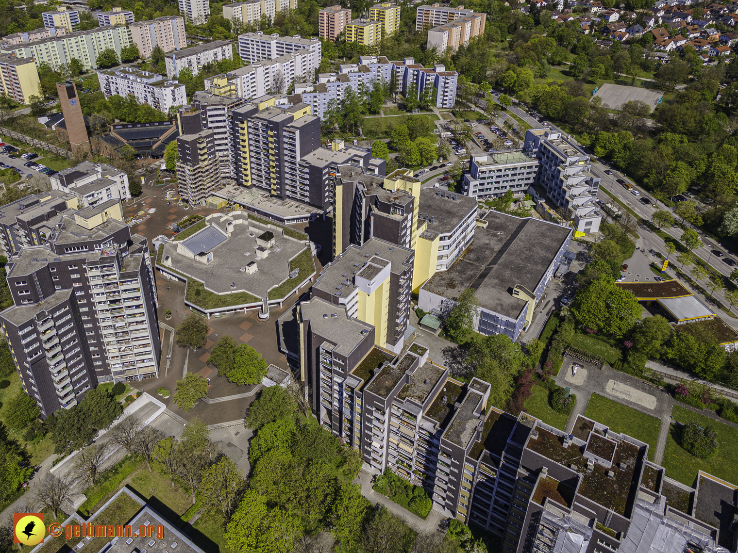 09.05.2021 - Neuperlach Zentrum und Umgebung