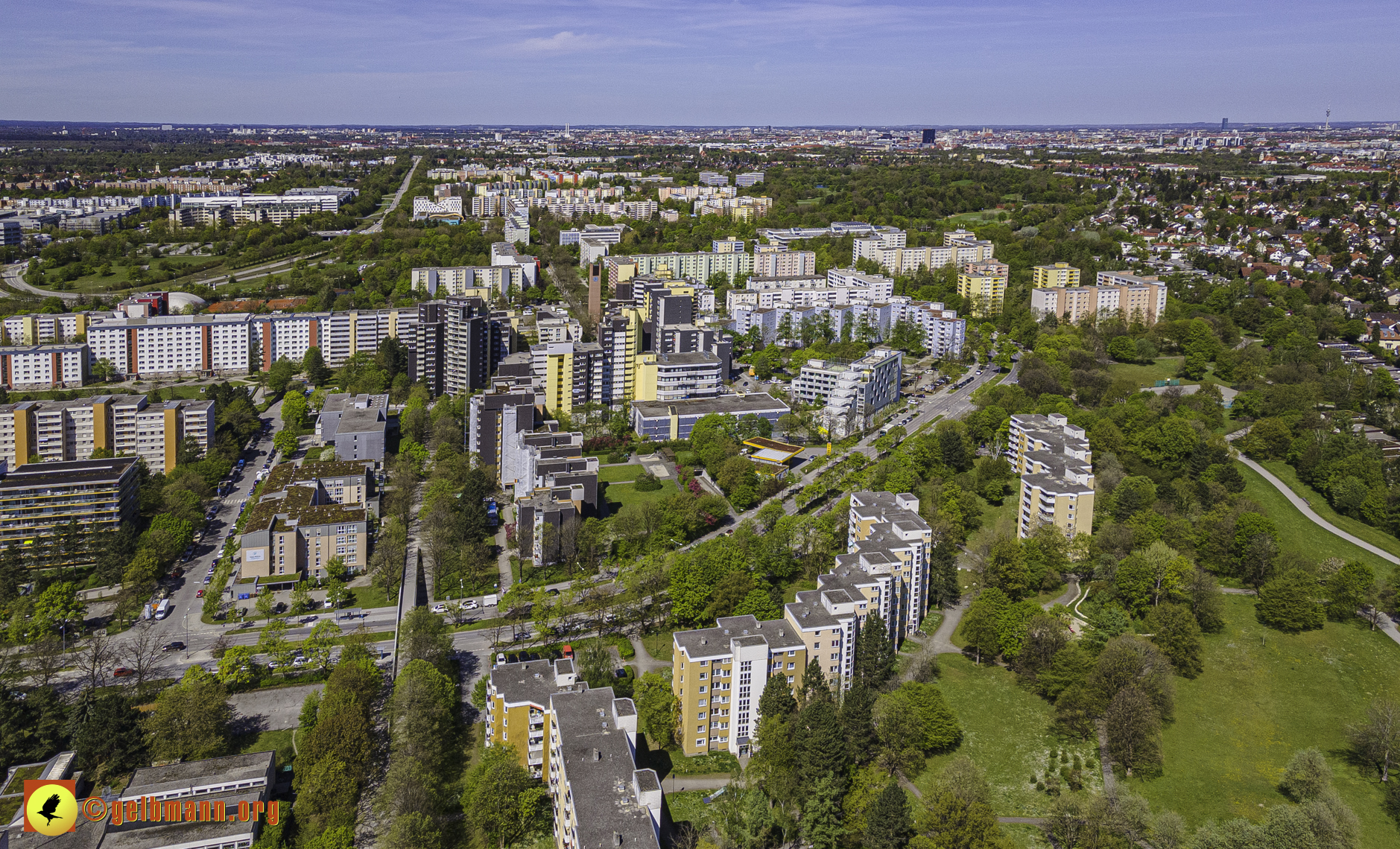 09.05.2021 - Neuperlach Zentrum und Umgebung