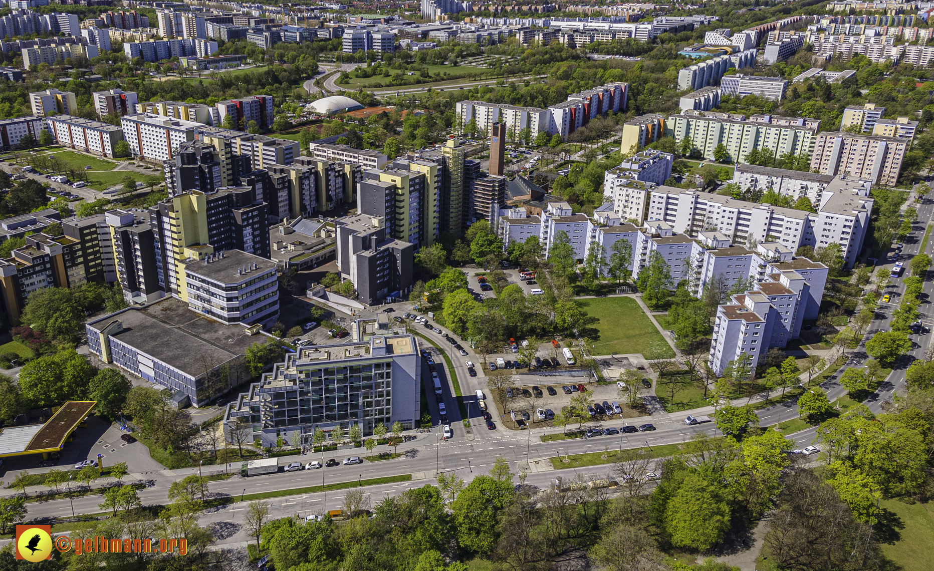 09.05.2021 - Neuperlach Zentrum und Umgebung