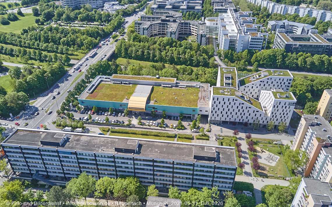 Wohnring und Plrettzentrum in Neuperlach