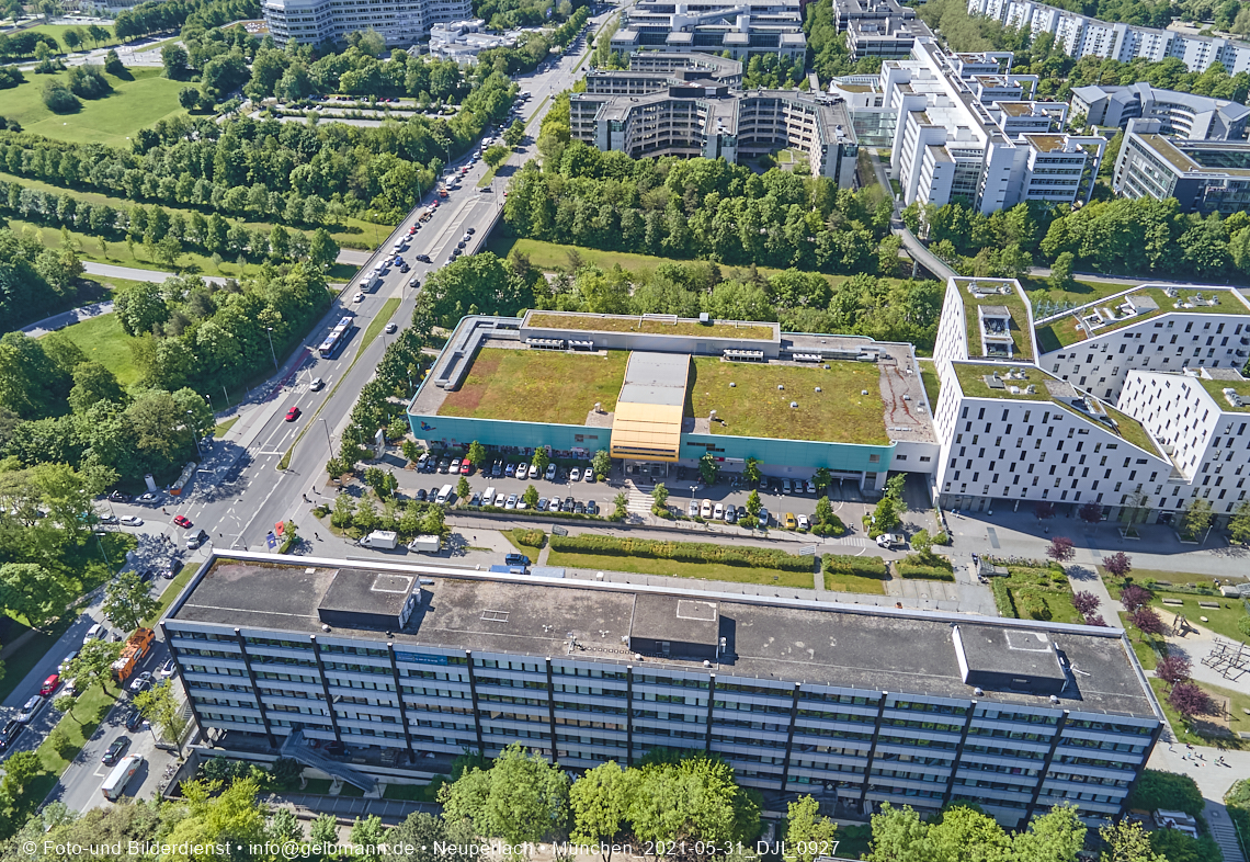 Wohnring und Plrettzentrum in Neuperlach