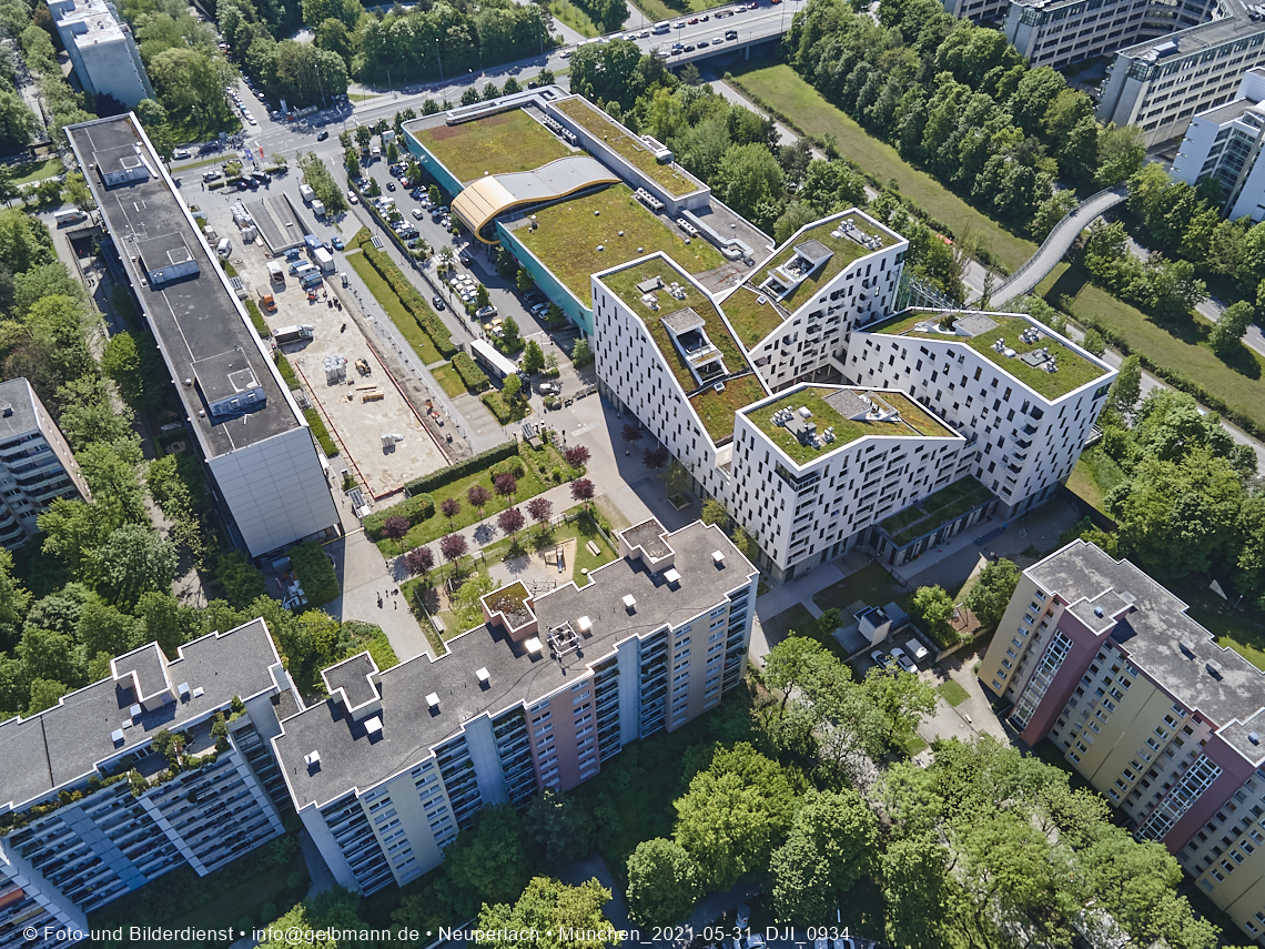 Wohnring und Plrettzentrum in Neuperlach