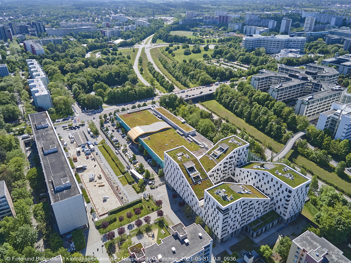 Wohnring und Plrettzentrum in Neuperlach