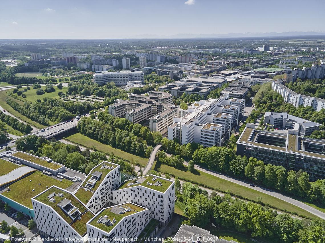 Wohnring und Plrettzentrum in Neuperlach