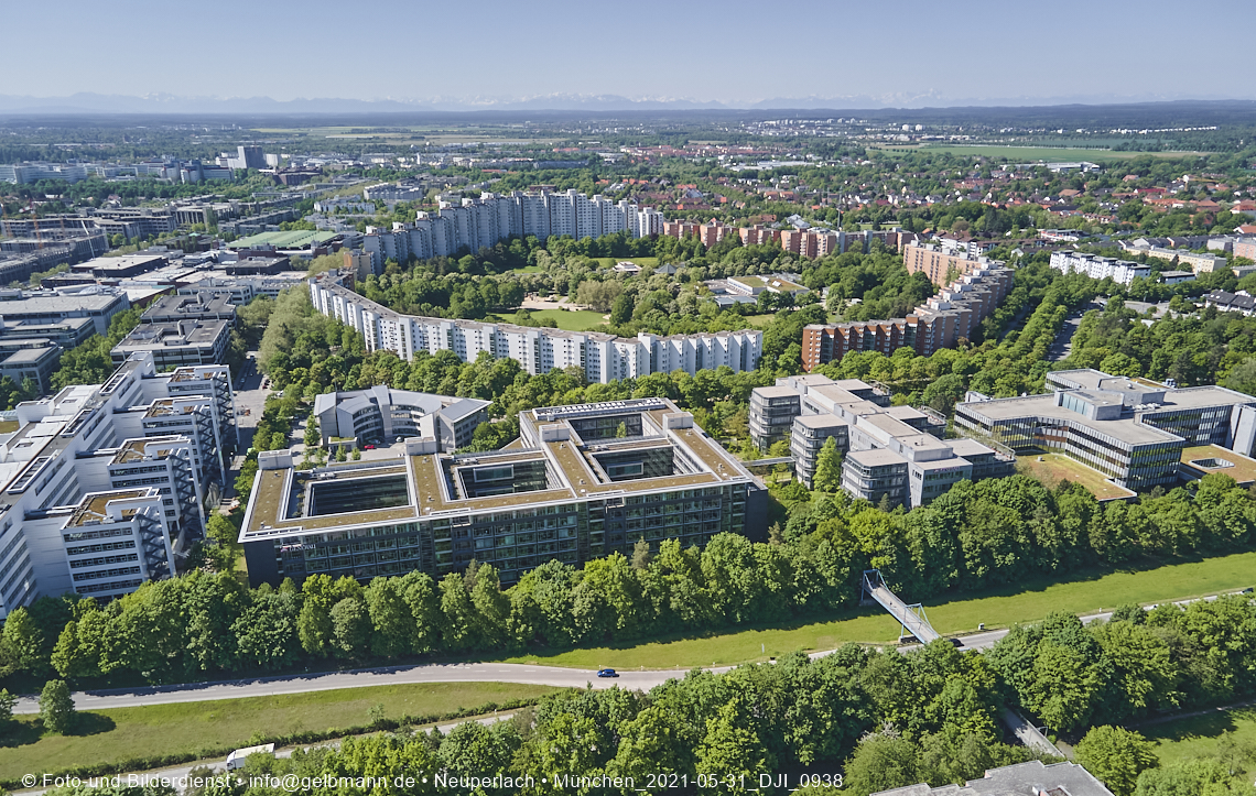 Wohnring und Plrettzentrum in Neuperlach