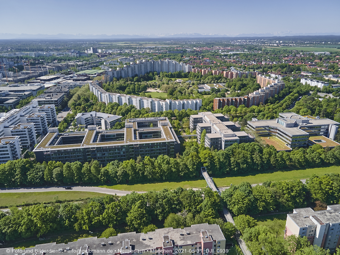 Wohnring und Plrettzentrum in Neuperlach