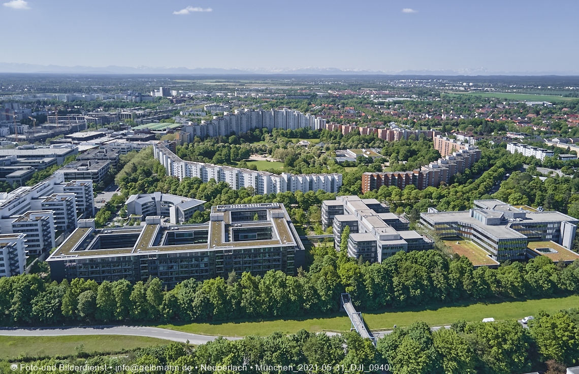 Wohnring und Plrettzentrum in Neuperlach