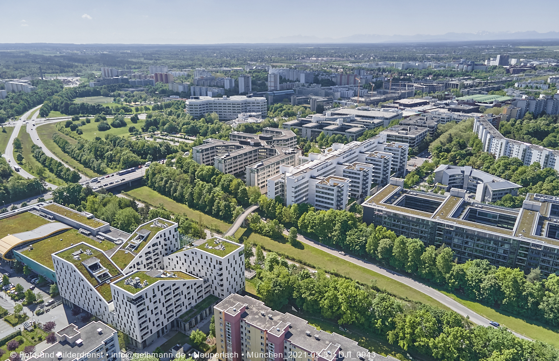 Wohnring und Plrettzentrum in Neuperlach