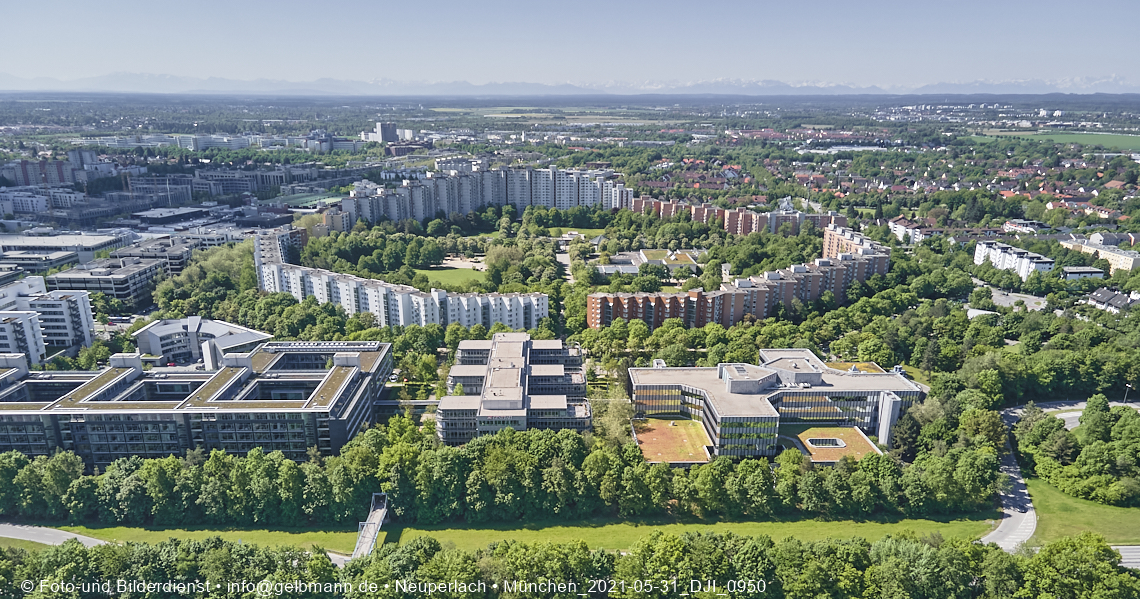 Wohnring und Plrettzentrum in Neuperlach