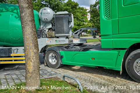 05.07.2021 - neuperlach.org.gelbmann.org zeigt aktuelle Baustellenfotos von der Grundschule am Karl-Marx-Ring in Neuperlach