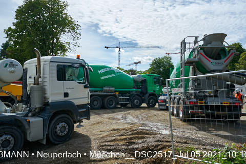 05.07.2021 - neuperlach.org.gelbmann.org zeigt aktuelle Baustellenfotos von der Grundschule am Karl-Marx-Ring in Neuperlach