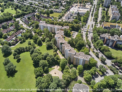06.07.2021- Karl-Marx-Ring und Umgebung in Neuperlach