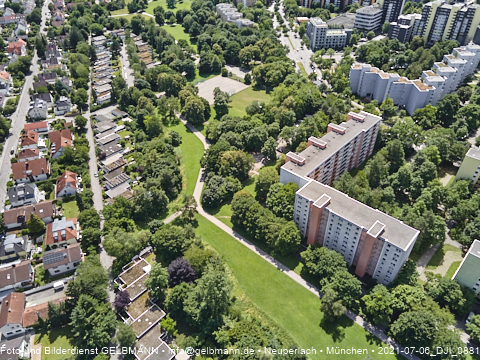 06.07.2021- Karl-Marx-Ring und Umgebung in Neuperlach