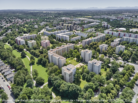 06.07.2021- Karl-Marx-Ring und Umgebung in Neuperlach