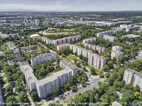 06.07.2021- Karl-Marx-Ring und Umgebung in Neuperlach