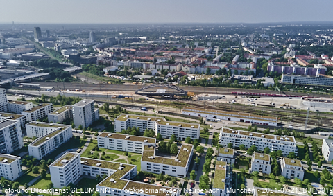 21.07.2021- Hirschgarten Stammstrecke 2 - die Brückenverschiebung