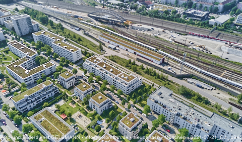 21.07.2021- Hirschgarten Stammstrecke 2 - die Brückenverschiebung