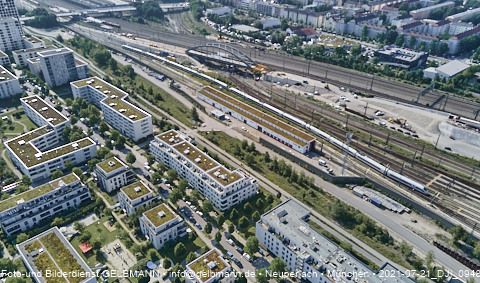 21.07.2021- Hirschgarten Stammstrecke 2 - die Brückenverschiebung