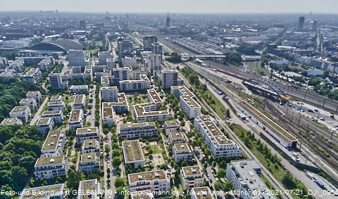 21.07.2021- Hirschgarten Stammstrecke 2 - die Brückenverschiebung