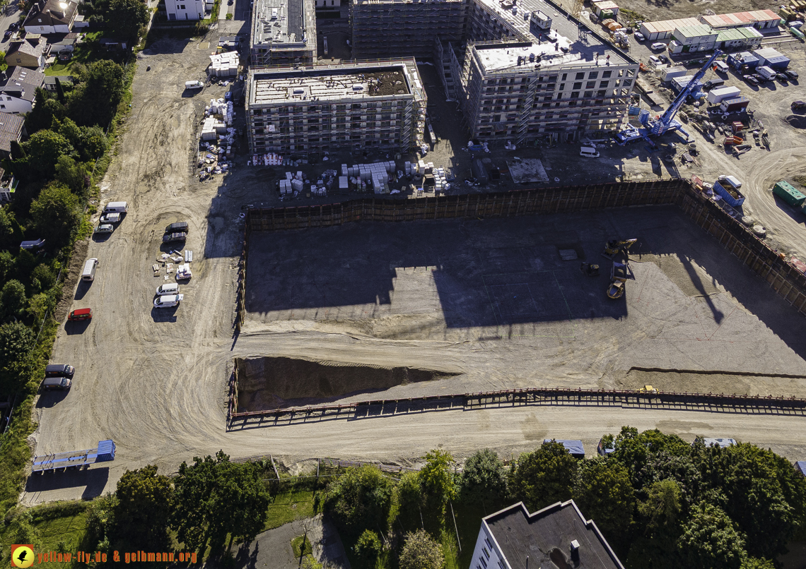 23.09.2021 - Baustelle Alexisquartier in Neuperlach