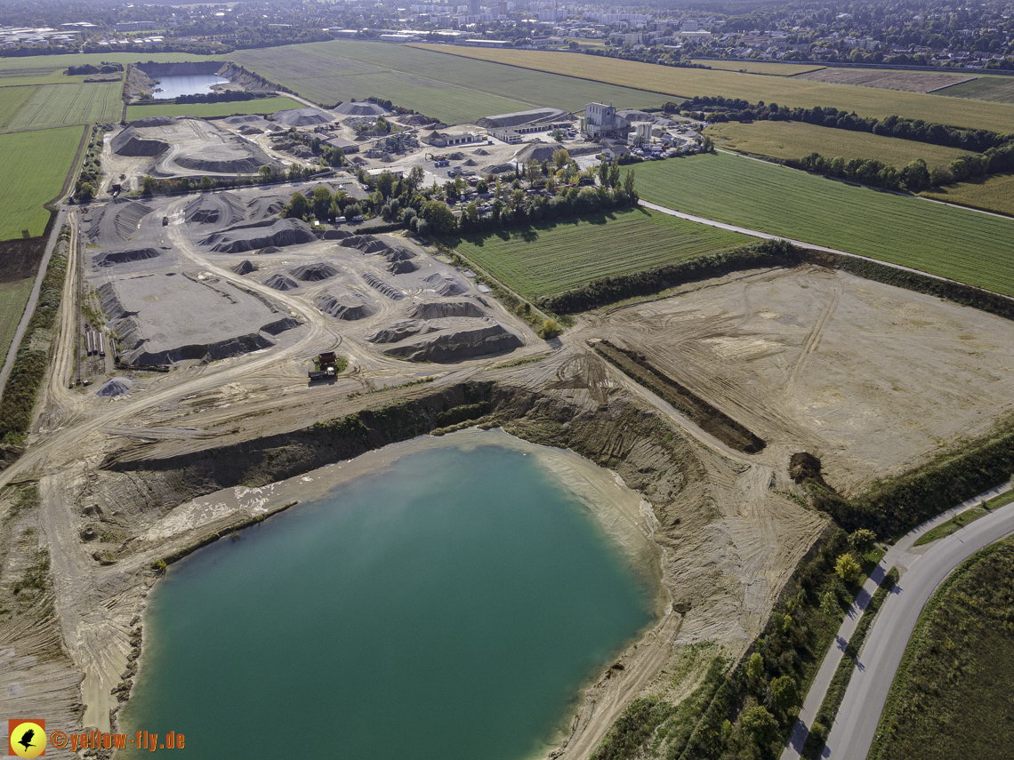 11.10.2021 - Gronsdorf Kieswerk und Riemer See