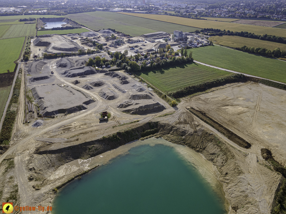 11.10.2021 - Gronsdorf Kieswerk und Riemer See