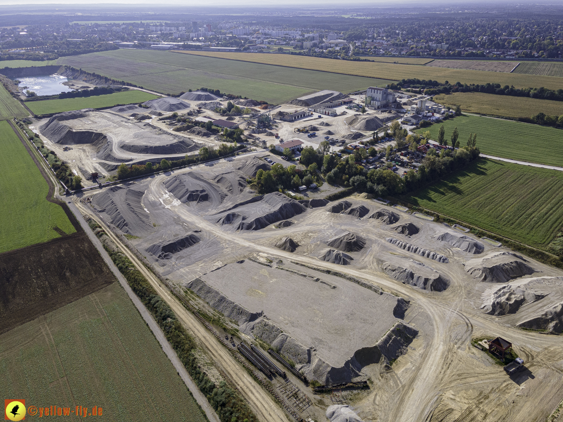 11.10.2021 - Gronsdorf Kieswerk und Riemer See