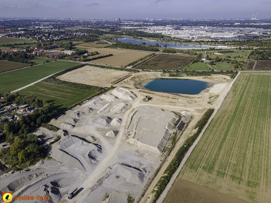 11.10.2021 - Gronsdorf Kieswerk und Riemer See
