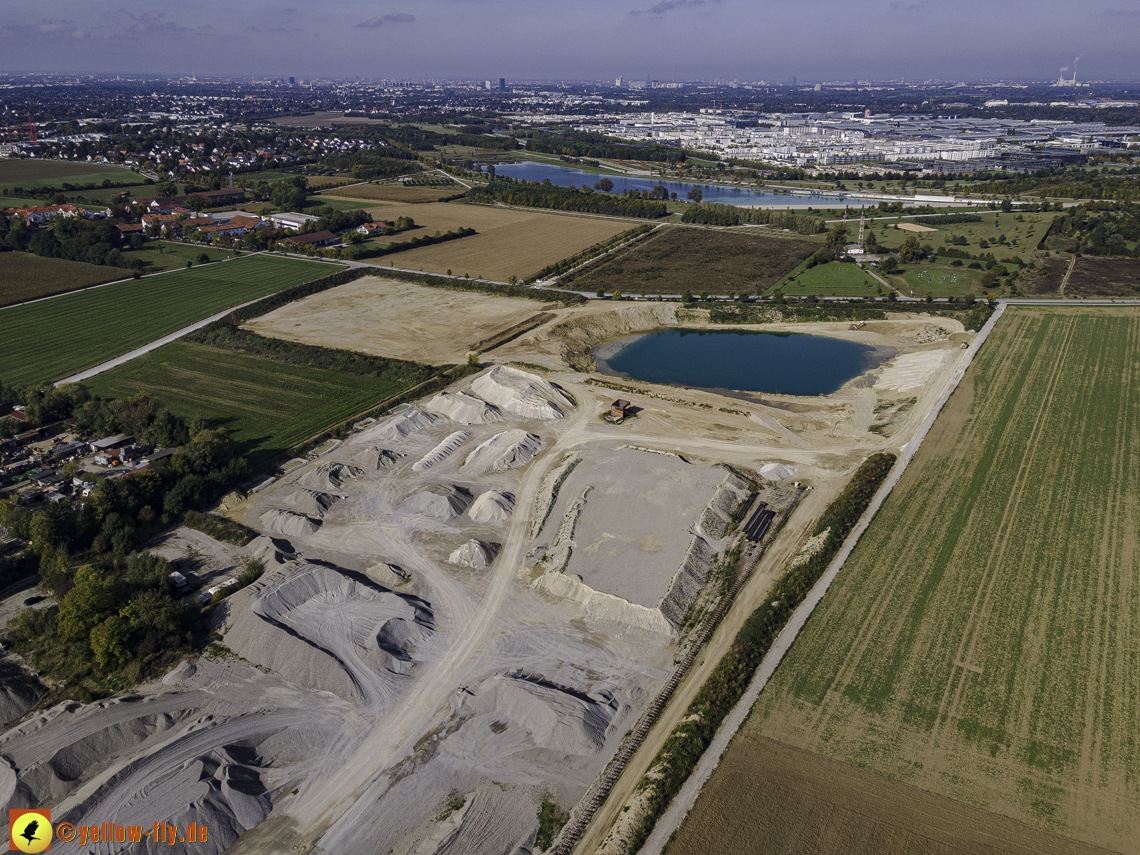 11.10.2021 - Gronsdorf Kieswerk und Riemer See