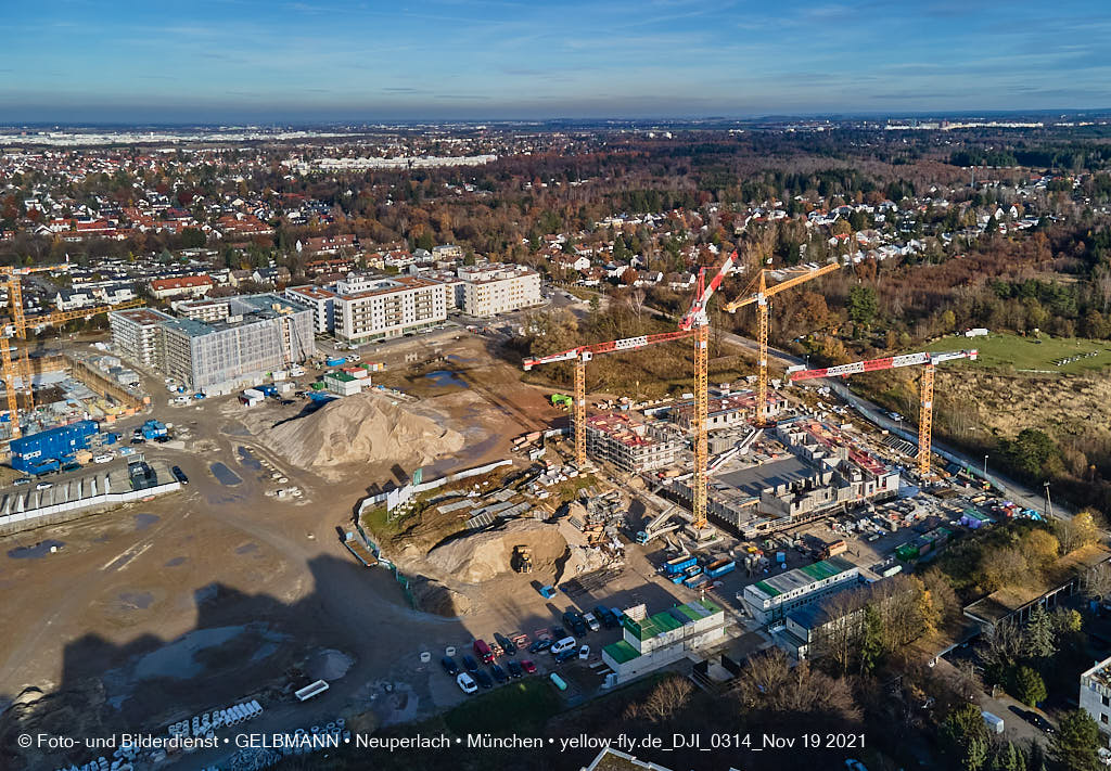 19.11.2021 - Baustelle Pandionverde in Neuperlach