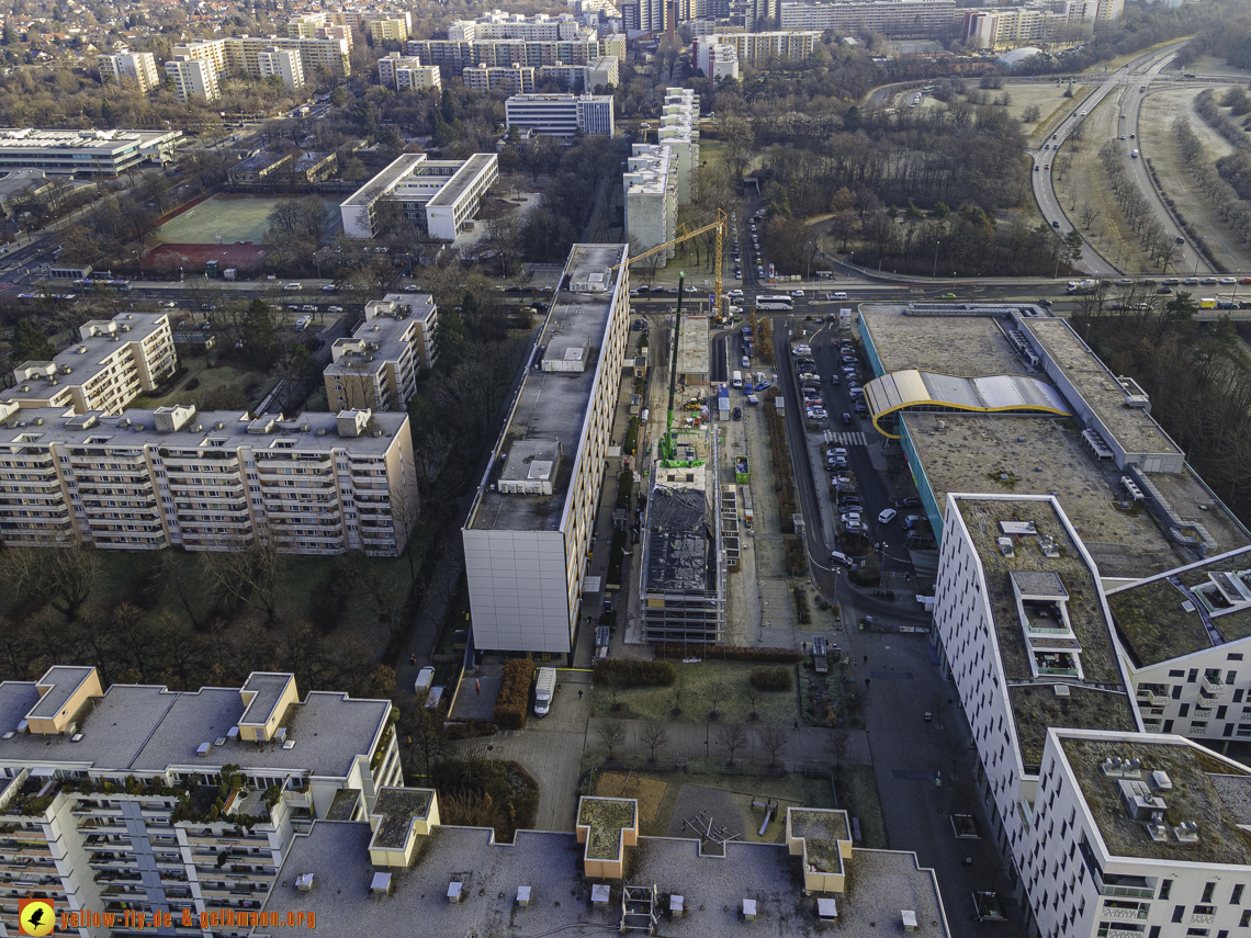 21.12.2021 - Baustelle Montessori Schule im Plettzentrum