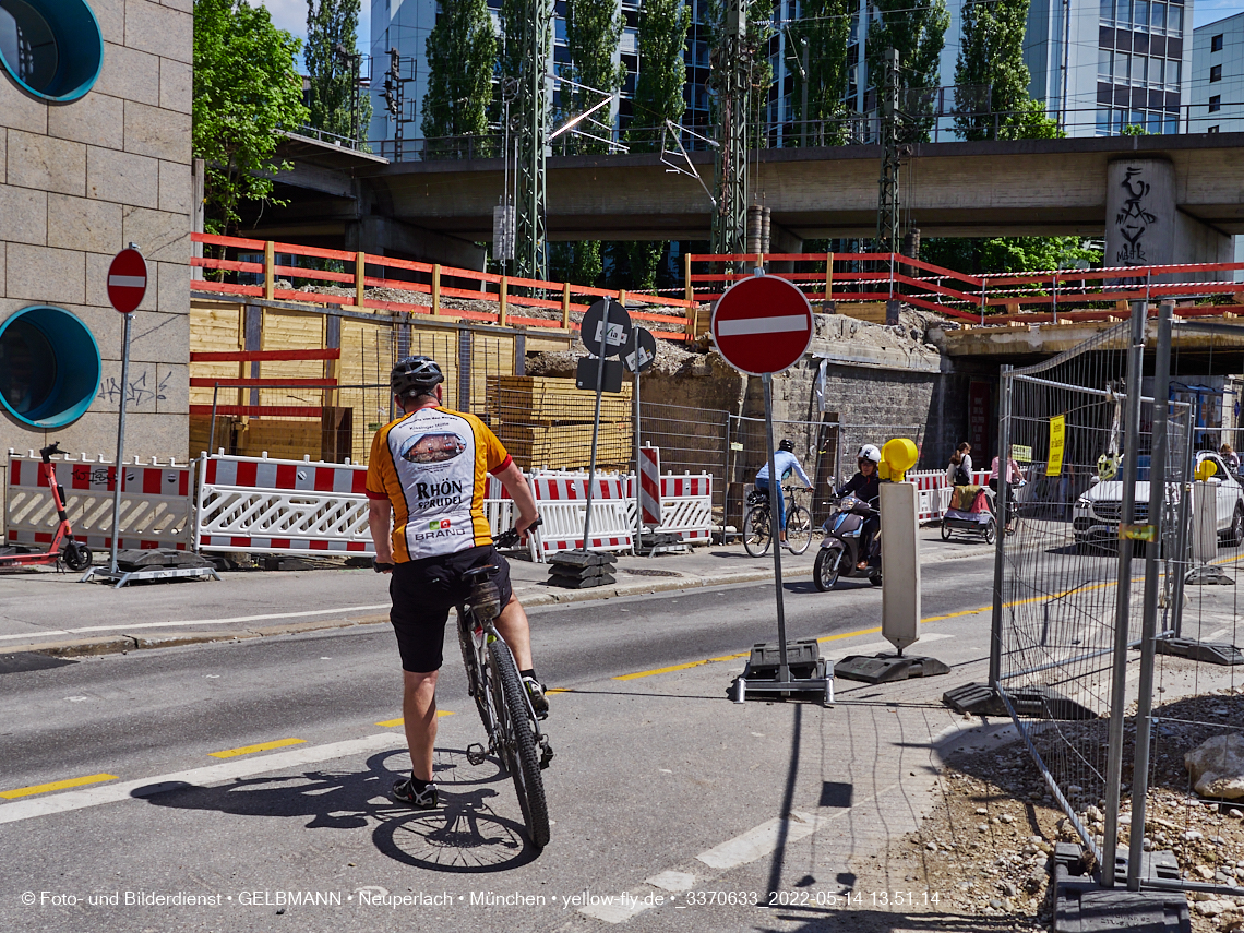 14.05.2022 - Neubau der Eisenbahnbrücke in der Balanstraße