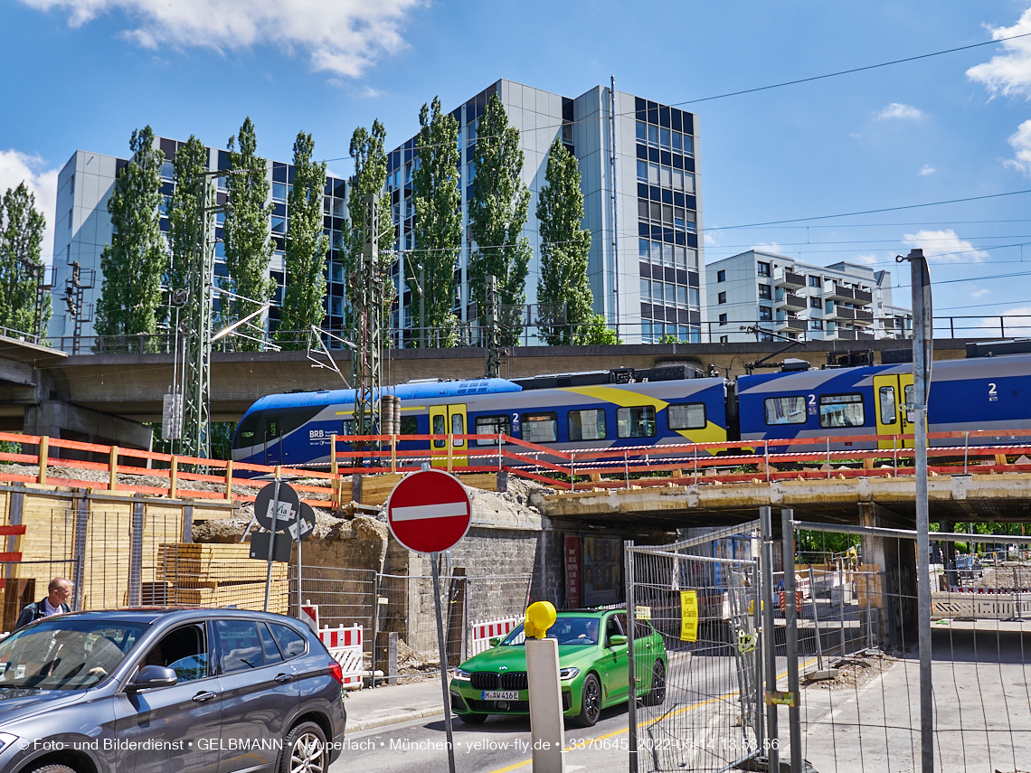 14.05.2022 - Neubau der Eisenbahnbrücke in der Balanstraße