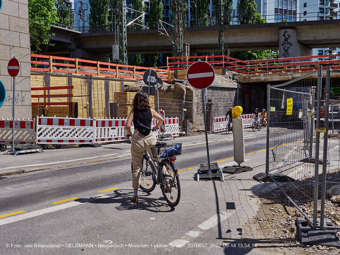 14.05.2022 - Neubau der Eisenbahnbrücke in der Balanstraße