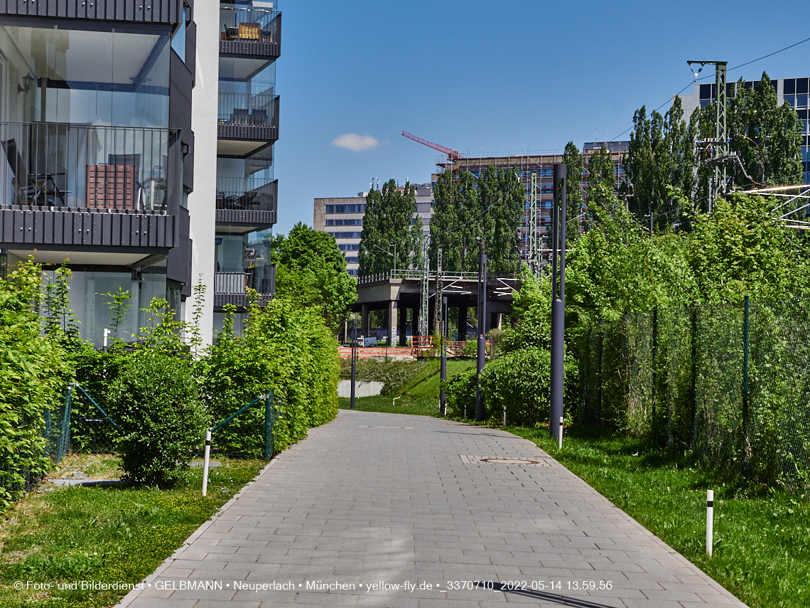 14.05.2022 - Neubau der Eisenbahnbrücke in der Balanstraße
