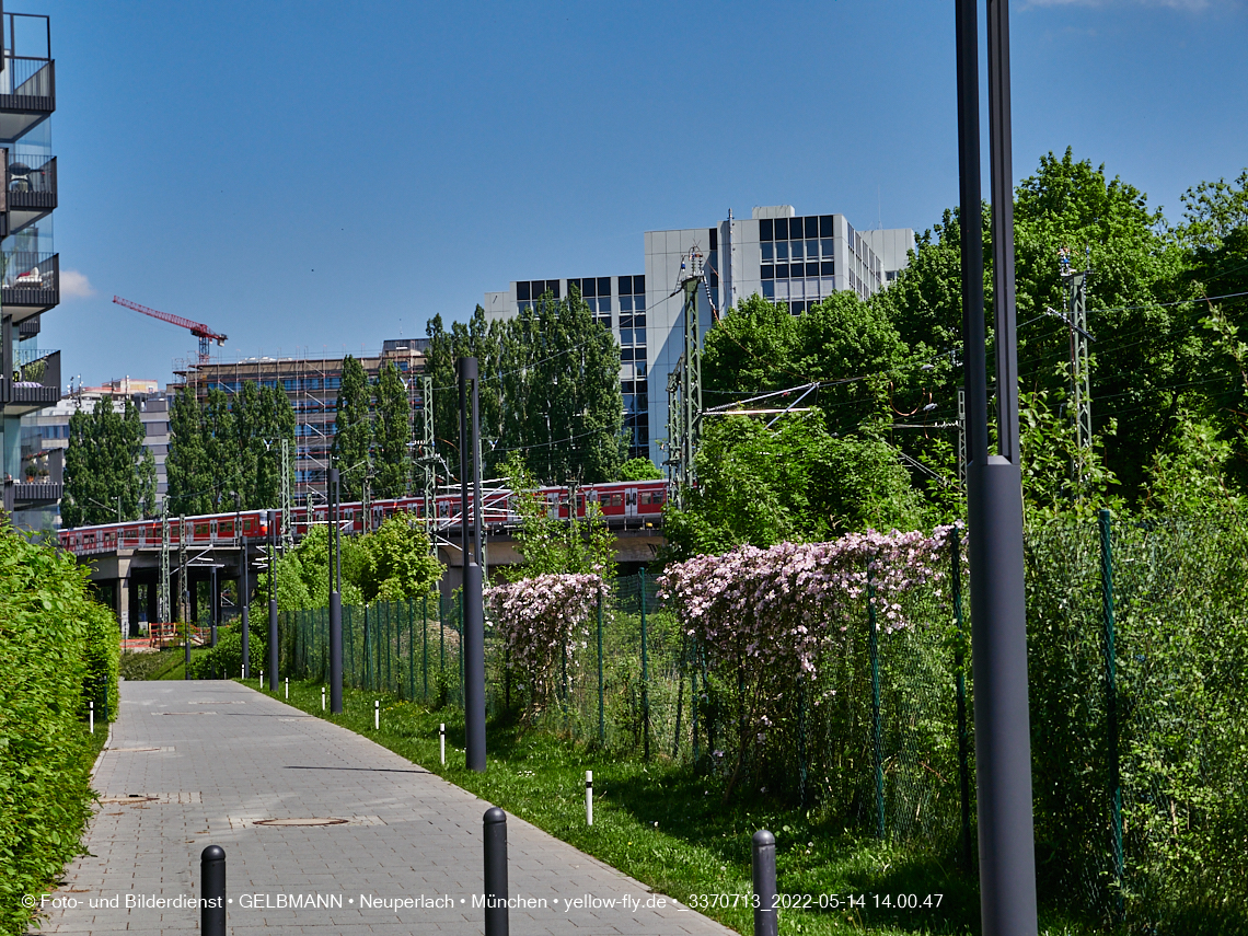 14.05.2022 - Neubau der Eisenbahnbrücke in der Balanstraße